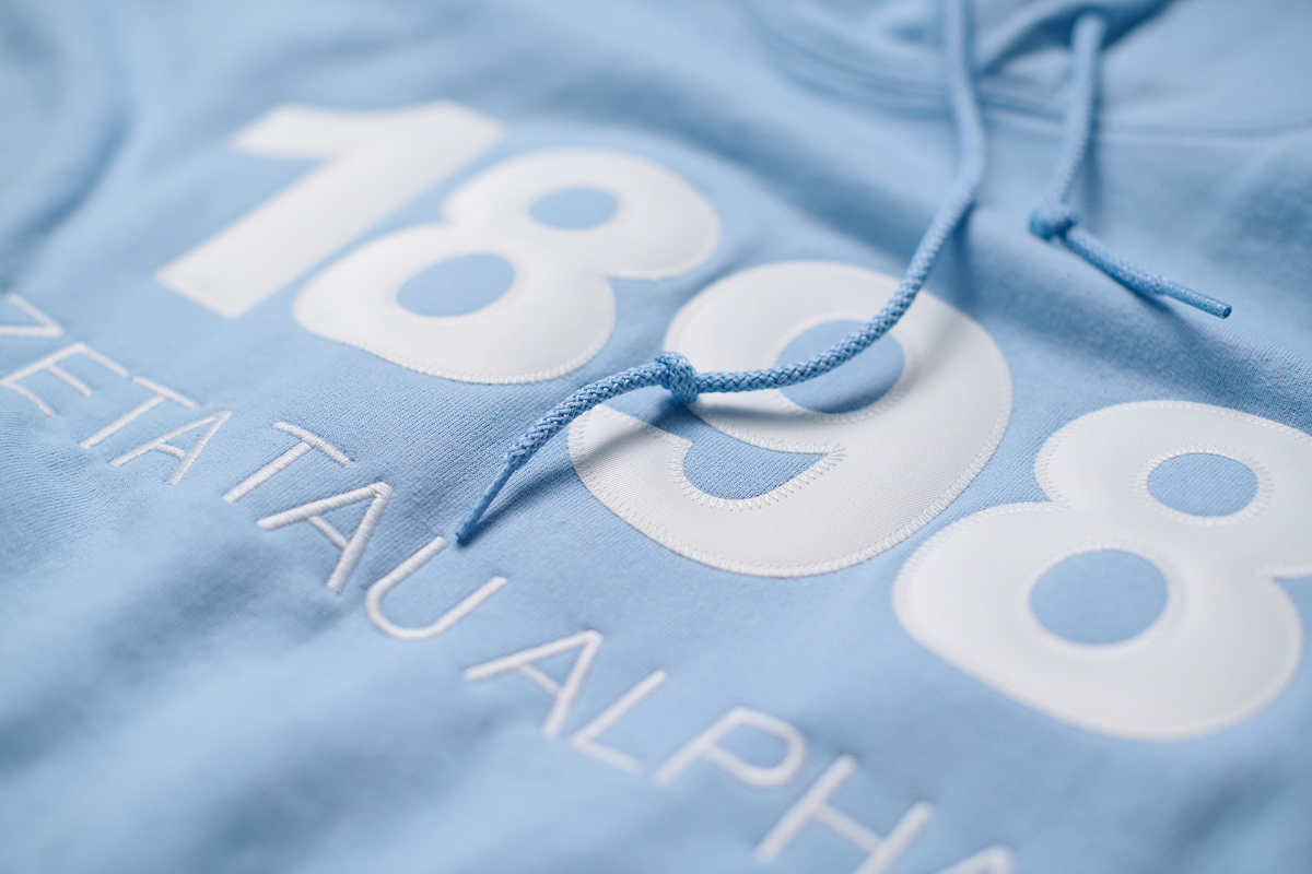 Decorated apparel sample used for artwork and finishing approval