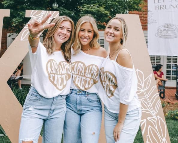 Custom Sorority T-shirt Designs - Cute Sorority Merch Ideas